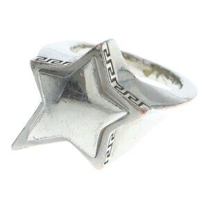 Versace Star Ring Silver